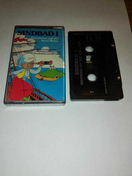 Sindbad Folge 1 Abenteuer auf der Insel Saba Schwarz mit Silbernen Druck 30293 MC Music